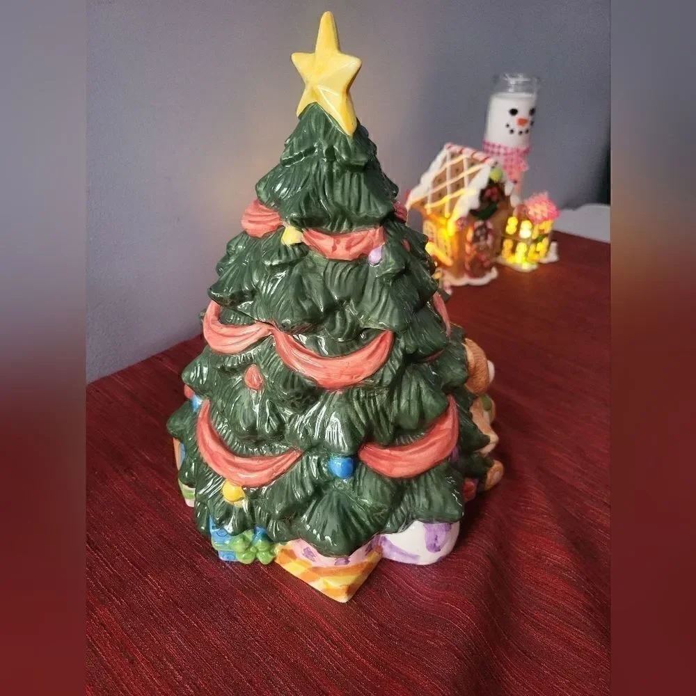 Potter & Smith Christmas Tree cookie jar